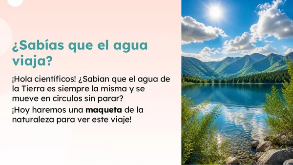 Clase 4 Lección 6 Unidad 3 "Como circula el agua" 2° Básico