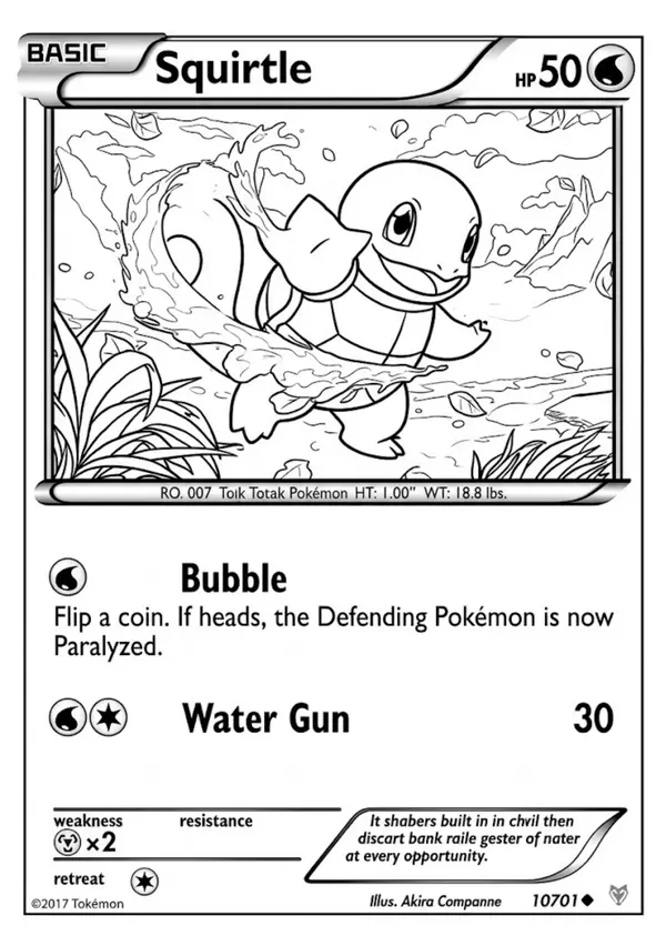 Mega Pack de Cartas Pokémon para Colorear y Diseñar