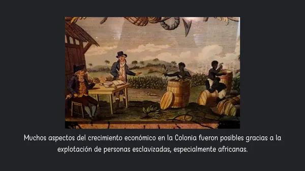 Esclavitud en la época colonial 8° básico 