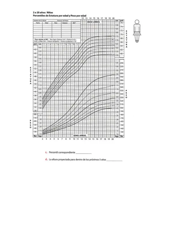 Extraer e interpretar información de textos o gráficos relacionados con los percentiles.