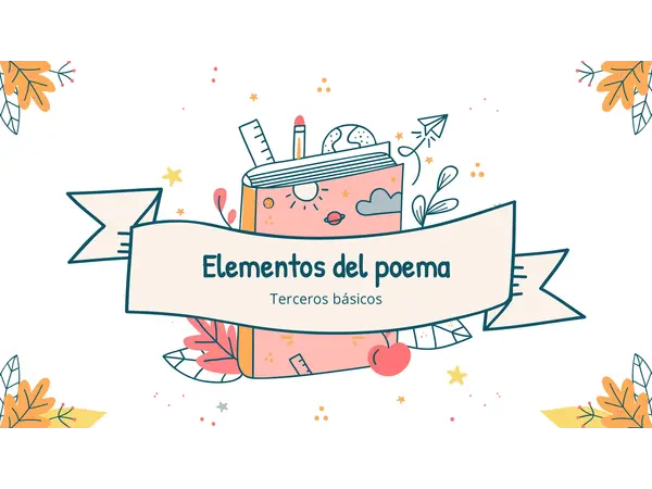 Ppt: Elementos del poema