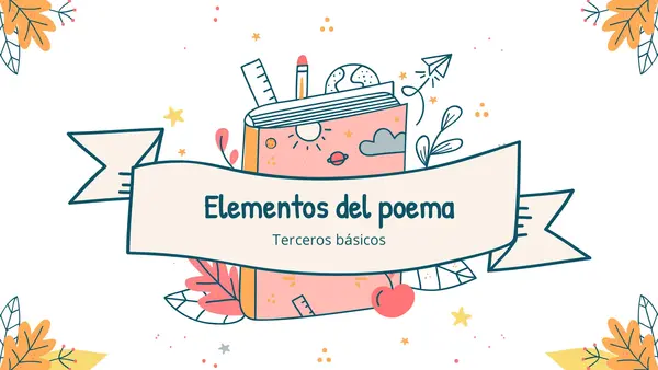 Ppt: Elementos del poema