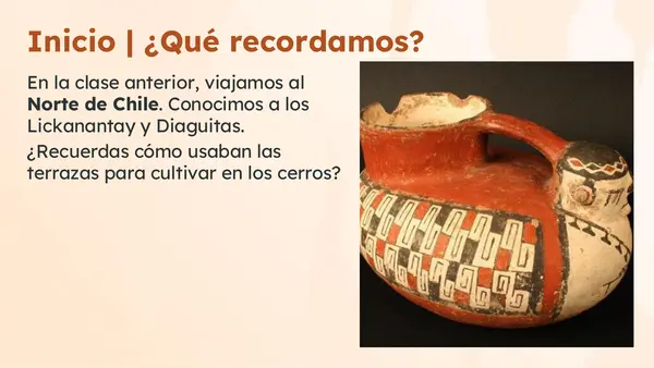 Clase 7 Leccion 3 Unidad 2 "Pueblos de la Zona Centro" 2° Básico