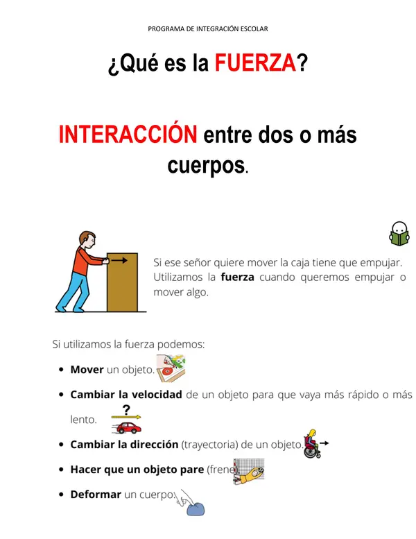 EXPLORO LA MATERIA Y SUS FUERZAS