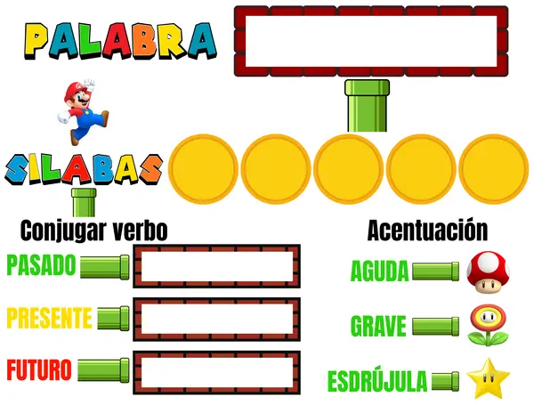 Máquina: conjugar verbos y acentuación