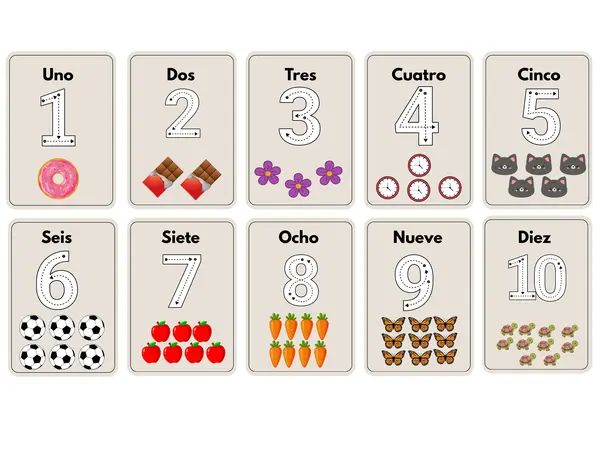 Numeros del 1 al 30