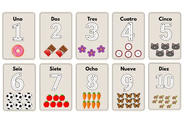 Numeros del 1 al 30