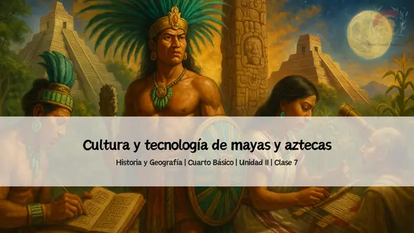 Cultura y tecnología de mayas y aztecas