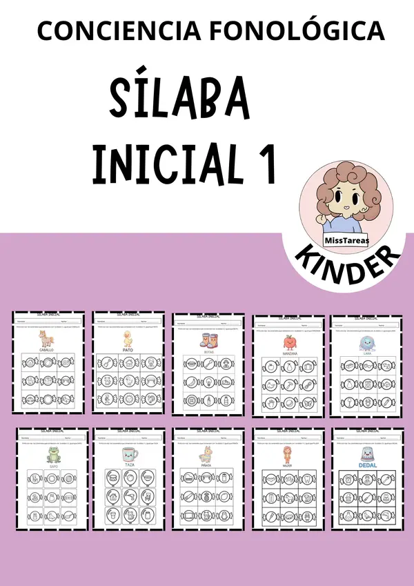 Sílaba Inicial - Conciencia Fonológica 