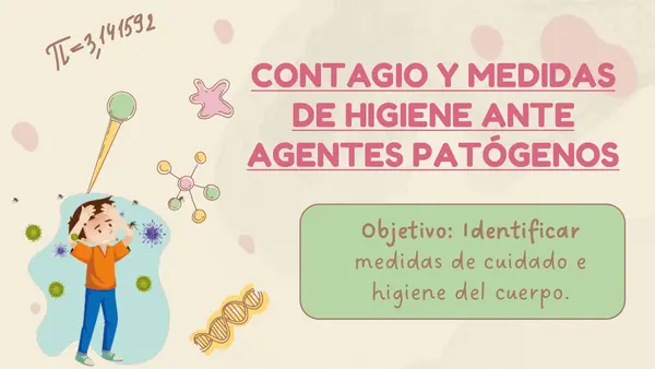 Contagio y prevención de agentes patógenos