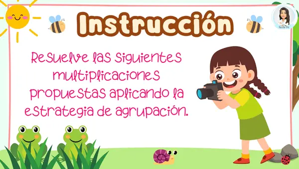 Multiplicación por agrupación