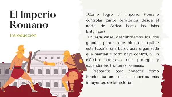Burocracia, Ejército y Derecho Romano