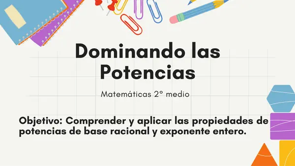 Potencias 2° medio
