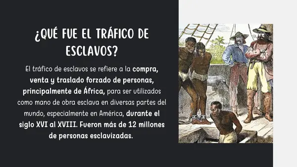 Esclavitud en la época colonial 8° básico 