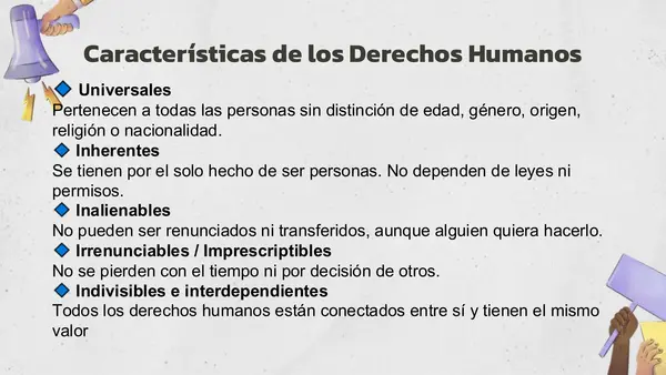 Estado de Derecho y los Derechos Humanos