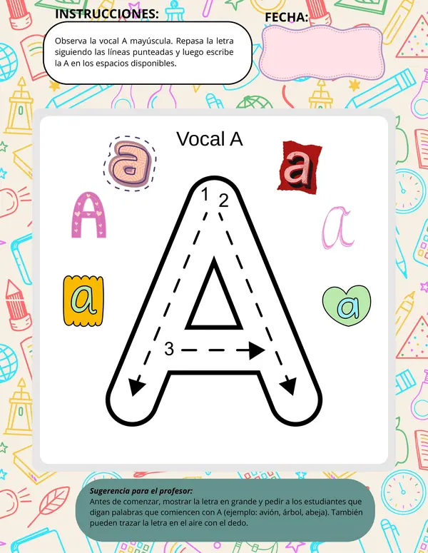 Guía de Vocales