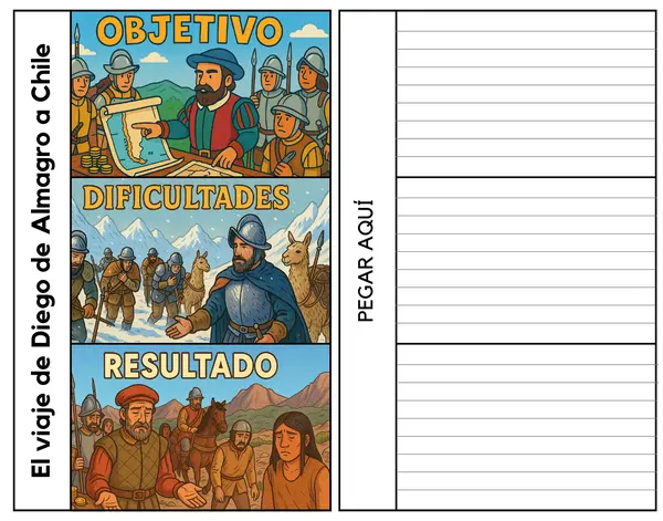 Flipbook 5to Diego de Almagro y Pedro de Valdivia 