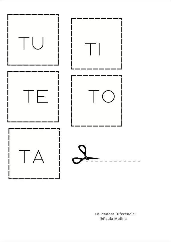 Cuadernillo consonante T