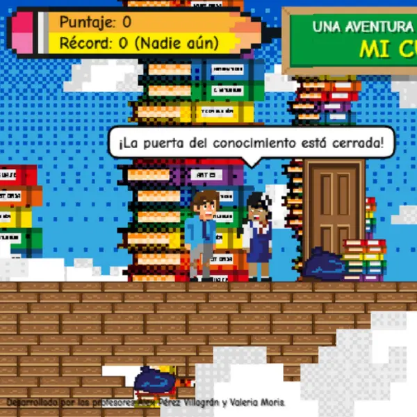 Juego: Una Aventura Educativa (Edita: preguntas, curso y colegio)