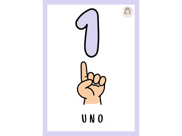 Números del 1 al 10 - Español