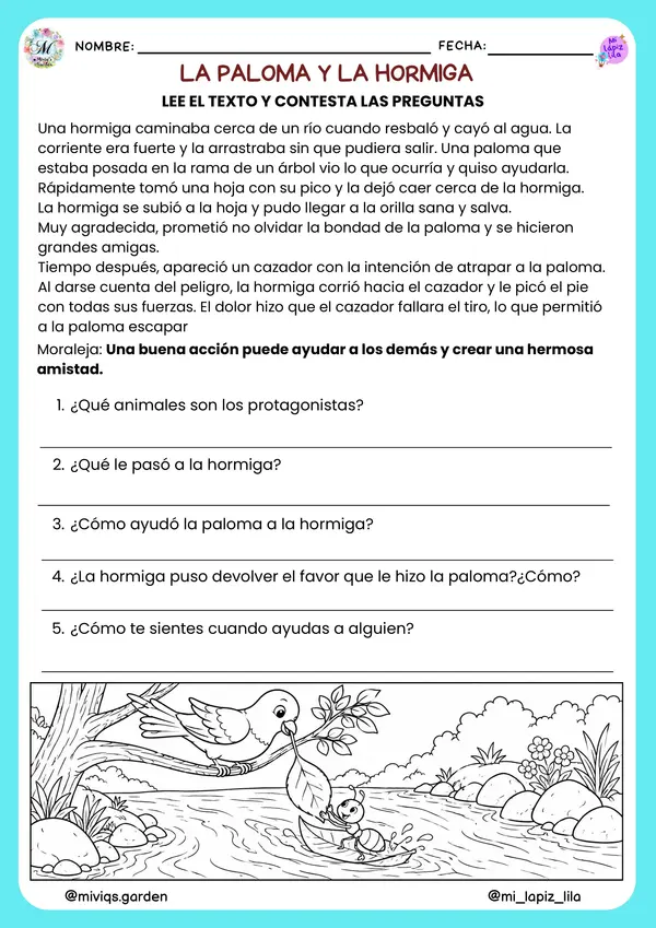 Fábulas Clásicas 2 (Comprensión Lectora)