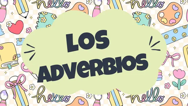 Los adverbios