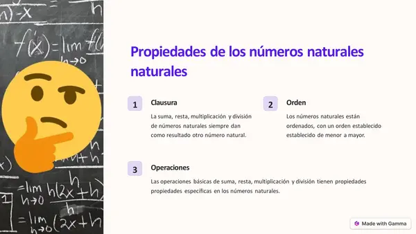 Números naturales