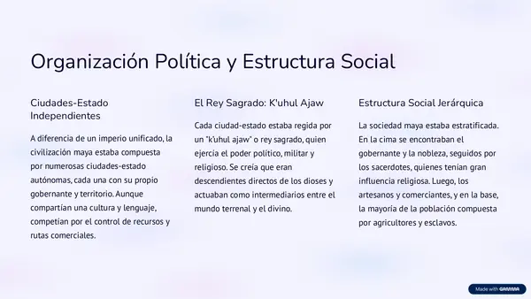 PowerPoint de los Mayas