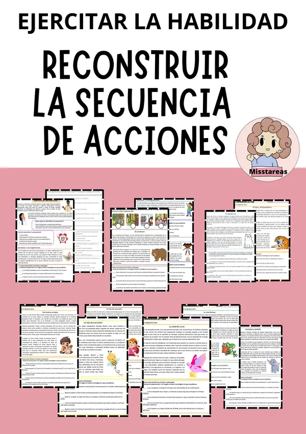 Reconstruir la Secuencia de Acciones - Comprensión Lectora 