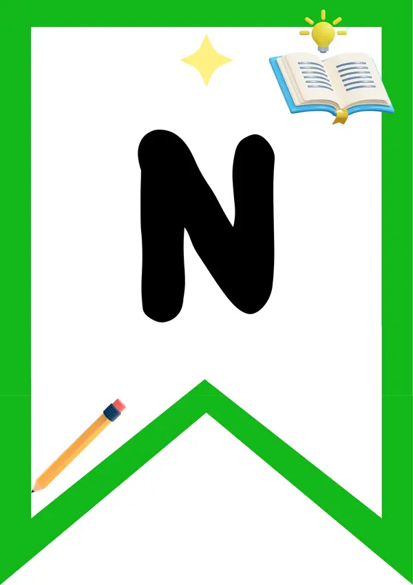 Banderín "Bienvenidos 2026" para tu sala de clases