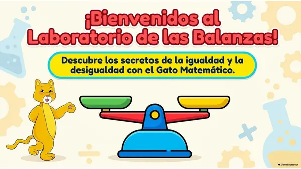 ppt Concepto de igualdad y desigualdad a través de balanzas 2° básico 