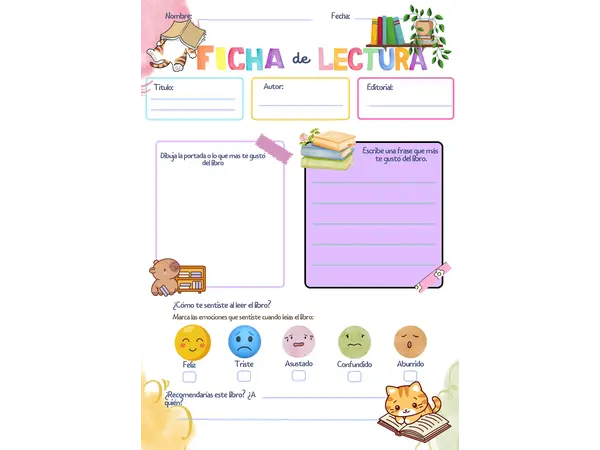 Ficha reporte lector 