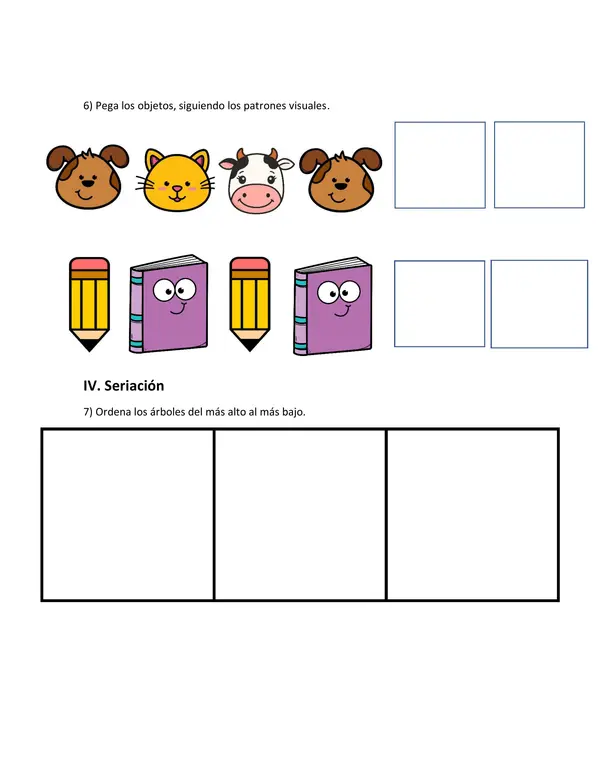 Evaluación Pensamiento Matemático