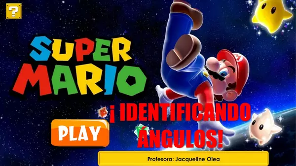 Super Mario Identificando ángulos.
