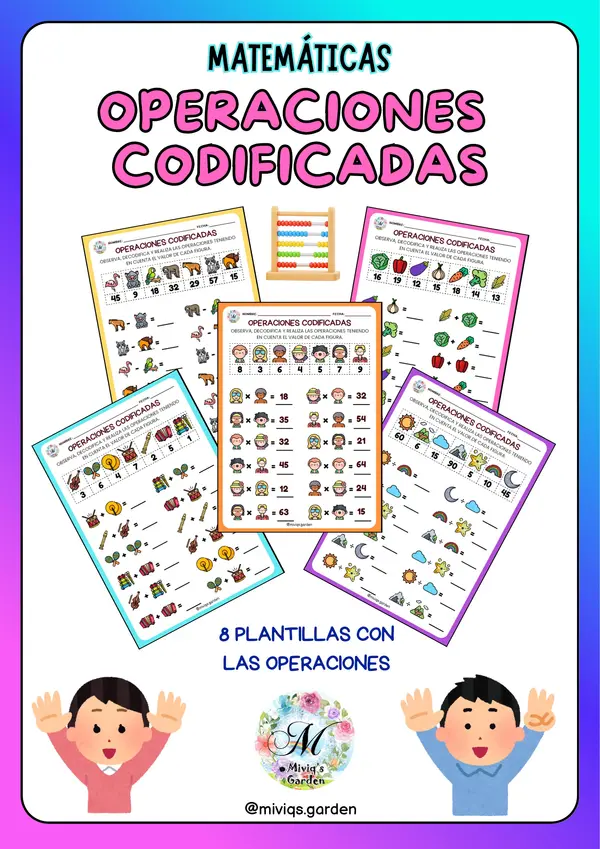 Operaciones matemáticas codificadas (atención y calculo)