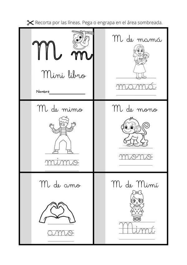 librito letra m
