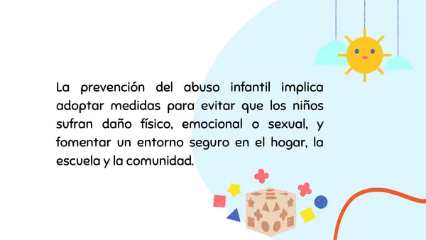 Prevención contra el abuso 