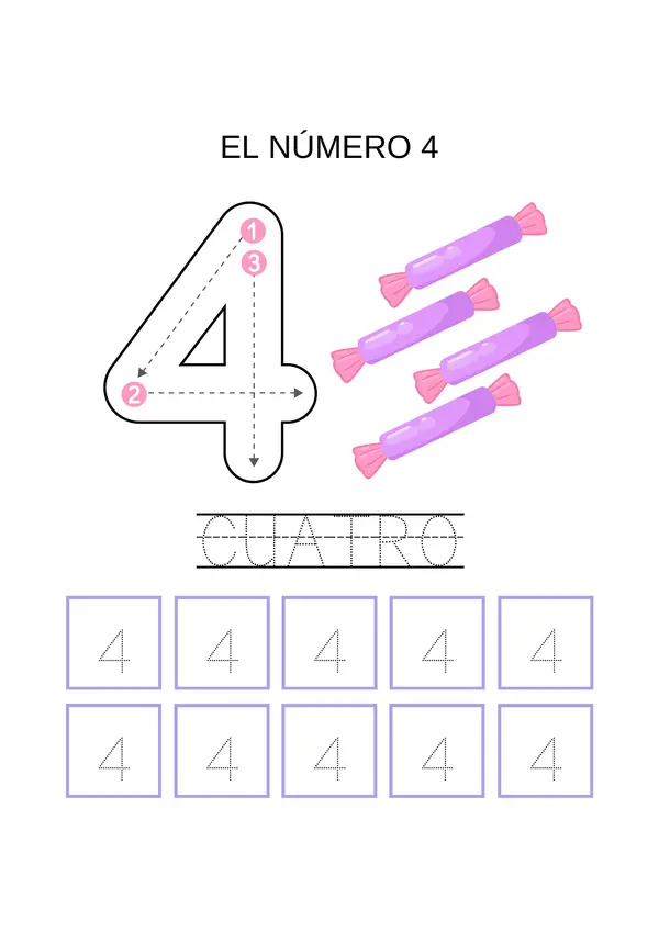 Actividad de números hasta el 9 🔢📘