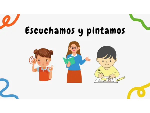 Escuchamos y pintamos