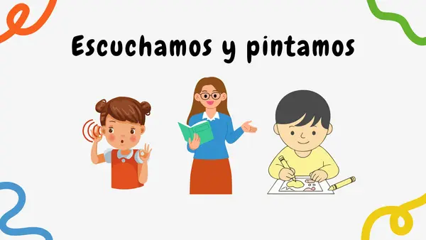 Escuchamos y pintamos