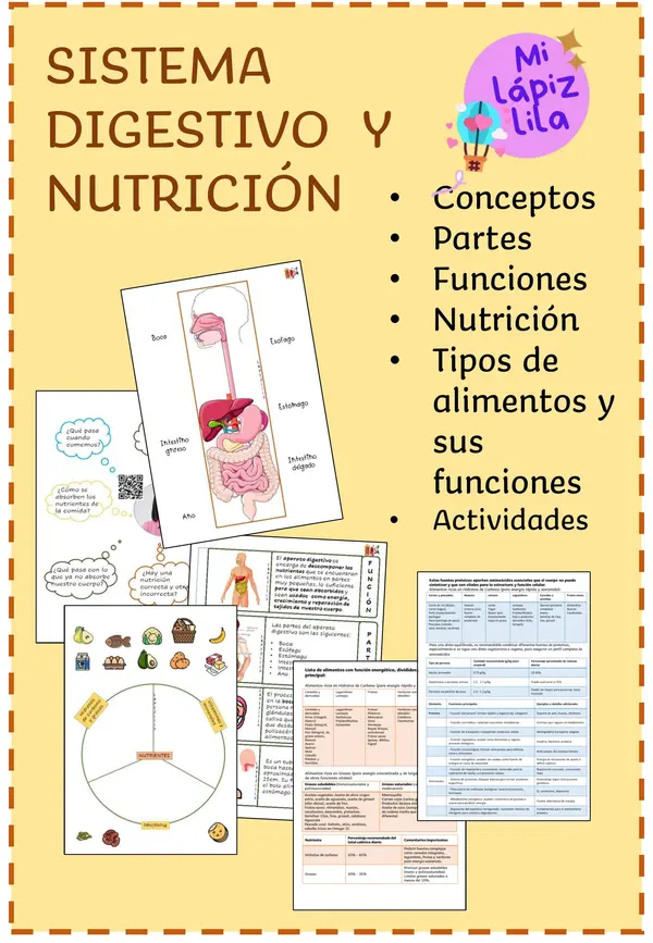 SISTEMA DIGESTIVO Y NUTRICIÓN