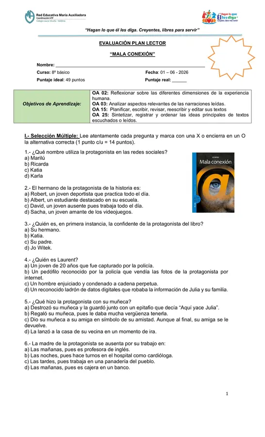 Prueba Plan Lector "Mala Conexión"