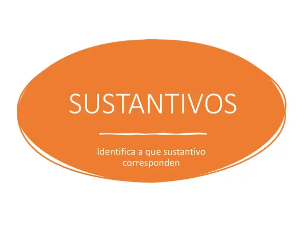 Sustantivos concreto, abstractos, colectivos e individuales