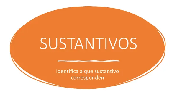 Sustantivos concreto, abstractos, colectivos e individuales