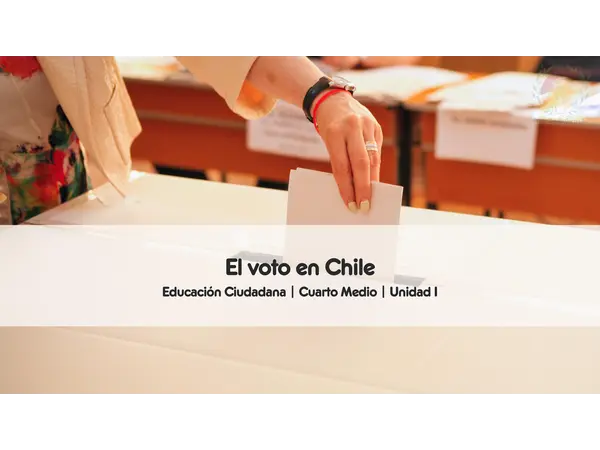 El voto en Chile | Cuarto Medio