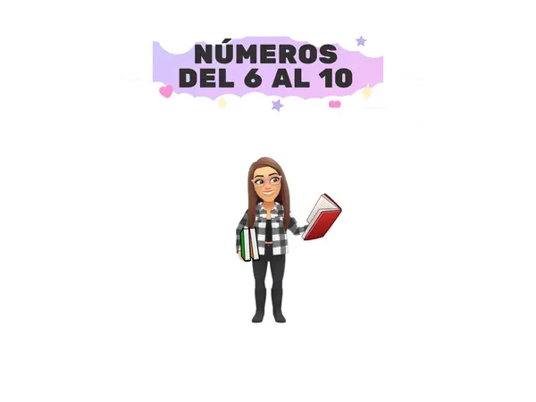 Guía de números del 6 - 10