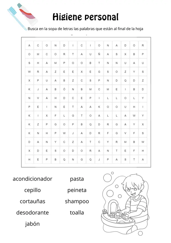 Habitos de Higiene y Acciones Saludables