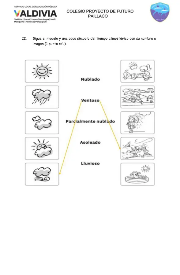 Evaluación ciencias naturales unidad 4 segundo básico