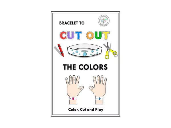 Bracelet to Cut out The Colors - Manillas para recortar Los Colores