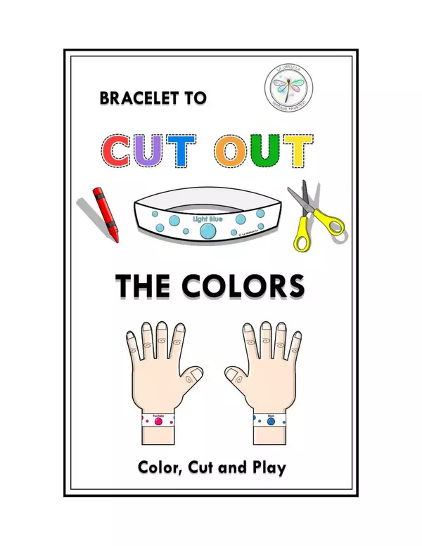 Bracelet to Cut out The Colors - Manillas para recortar Los Colores